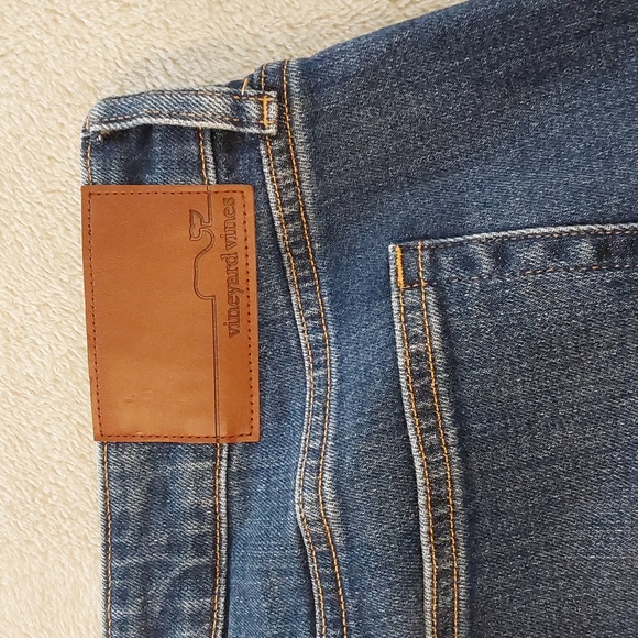 Vineyard Vines Straight Fit Denim Jeans Mens Size 40x32 - Picture 10 of 10